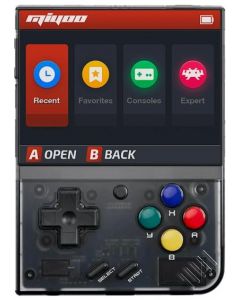 Miyoo Mini Plus+ Transparent Black